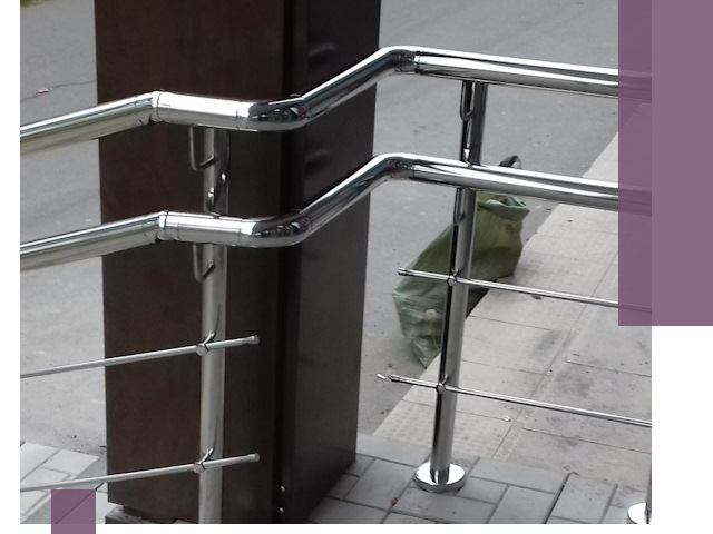 Монтаж поручней из нержавеющей стали в Красном Сулине качественно и быстро